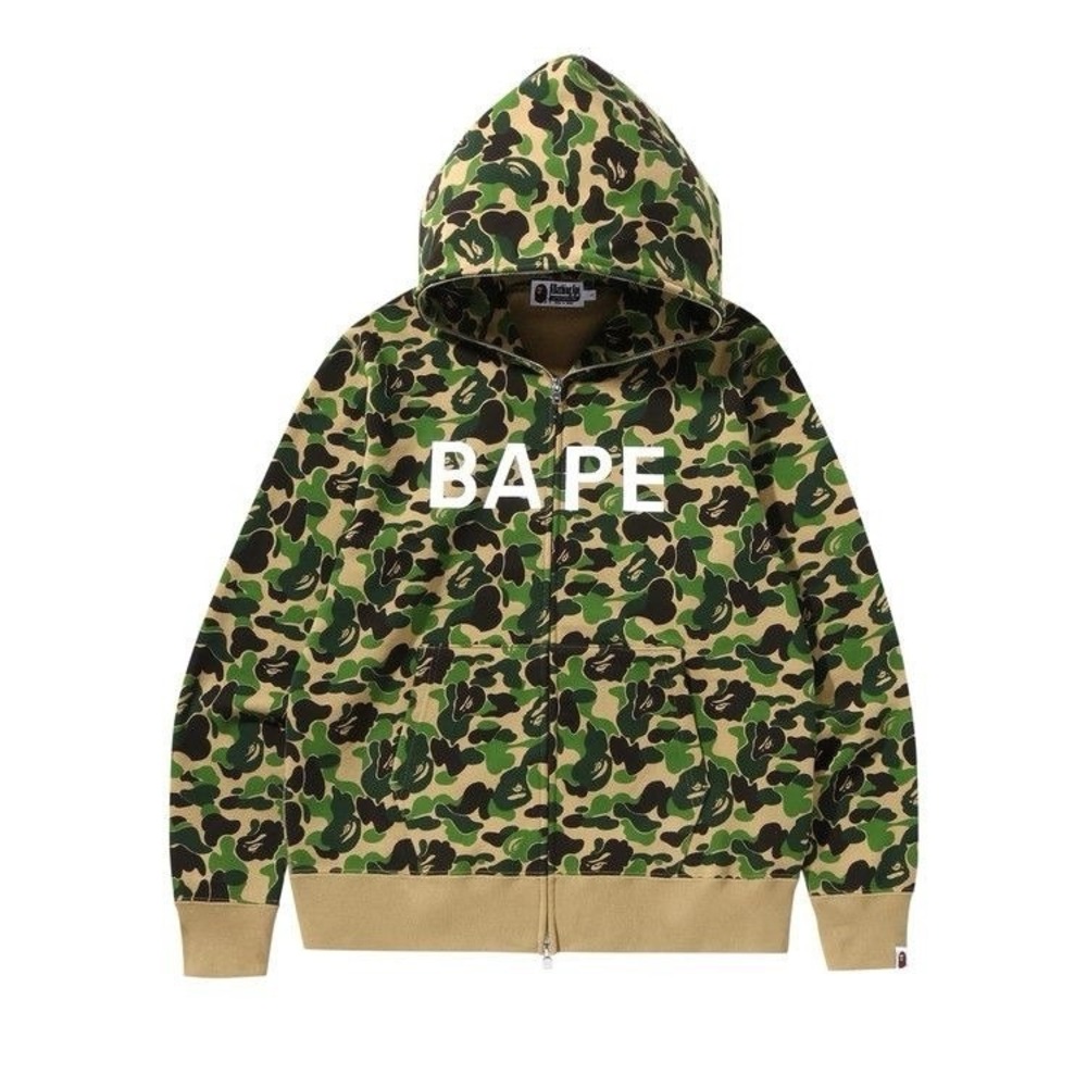 Bape A Bathing Ape‎ Green Hoodie Size S